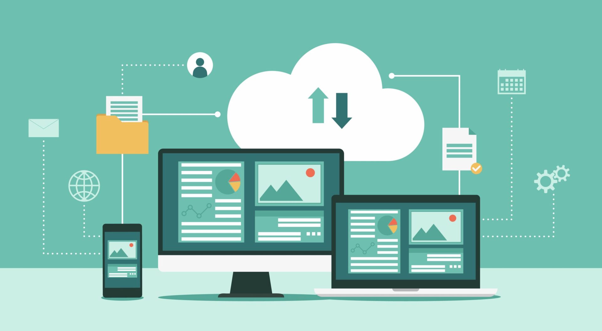 Cloud,Computing,Technology,Network,With,Computer,Monitor,,Laptop,,And,Mobile Cloud,Computing,Technology,Network,With,Computer,Monitor,,Laptop,,And,Mobile