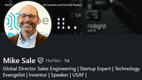 Mike Sale on LinkedIn Mike Sale on LinkedIn