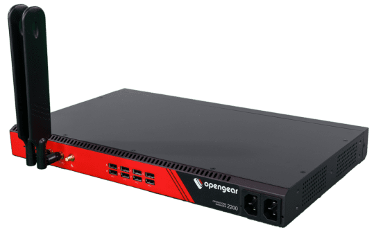 The Opengear OM2200 Lighthouse Appliance.